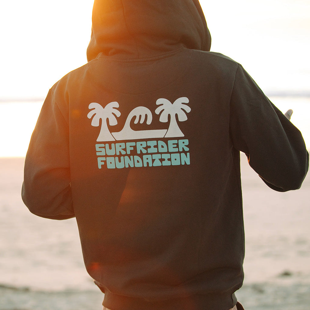 Surfrider Palm Paradise Zip Hoodie