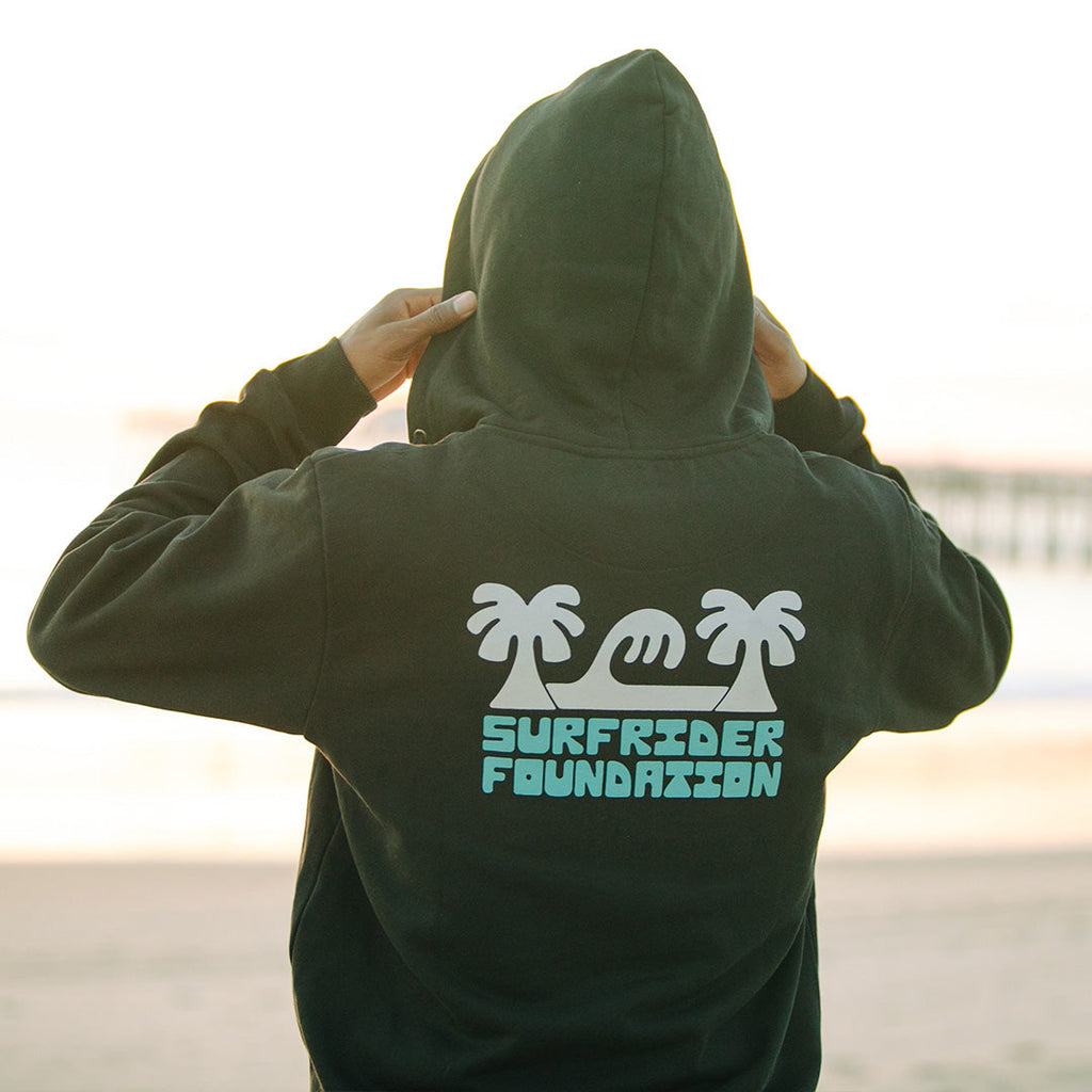 Surfrider Palm Paradise Zip Hoodie