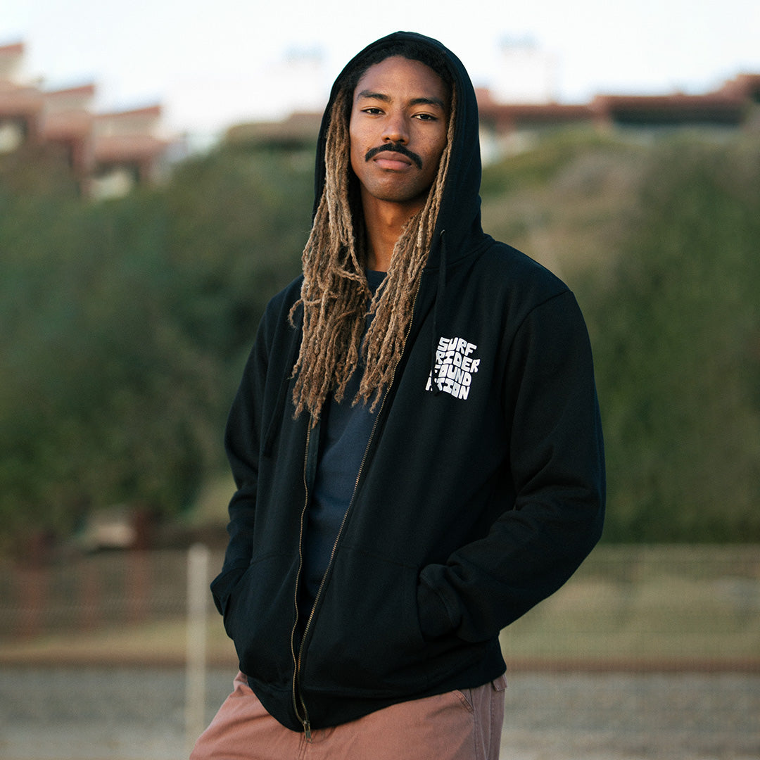 Surfrider Palm Paradise Zip Hoodie