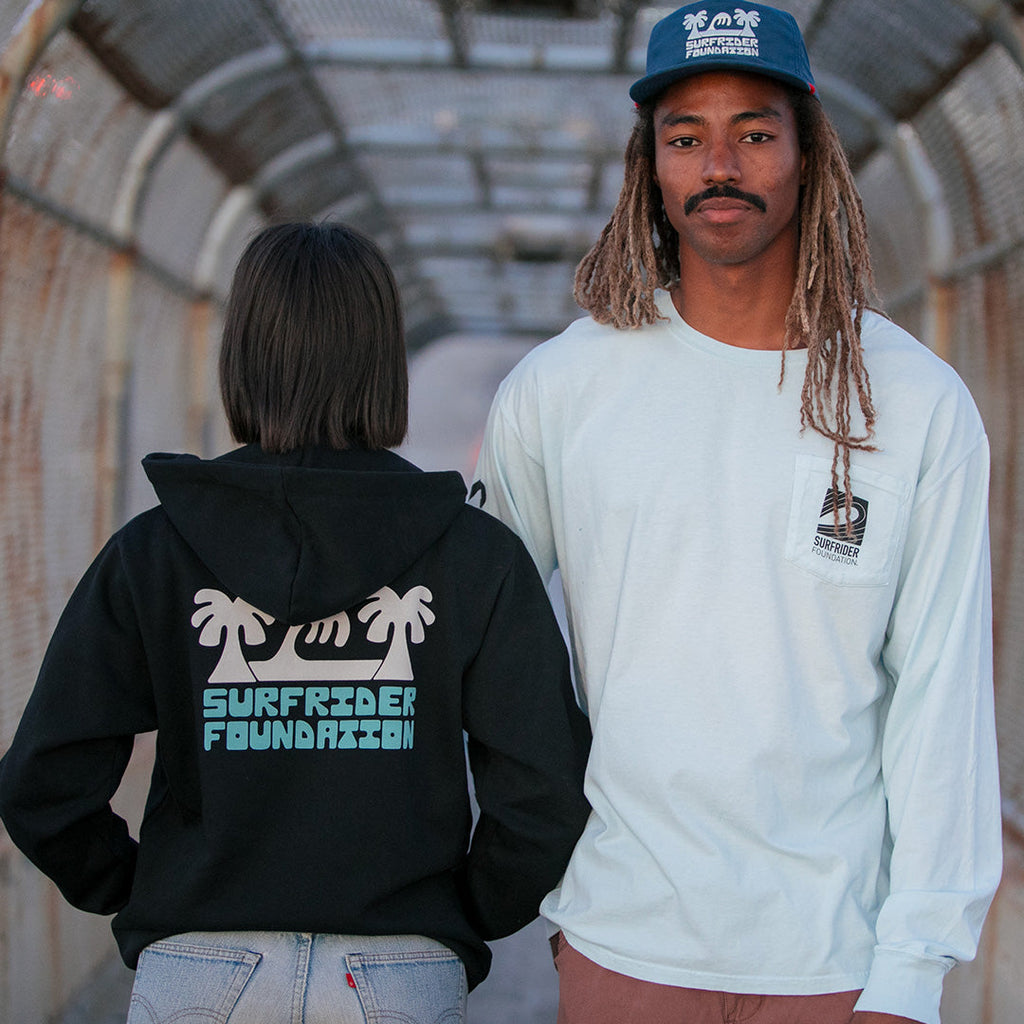 Surfrider Palm Paradise Zip Hoodie