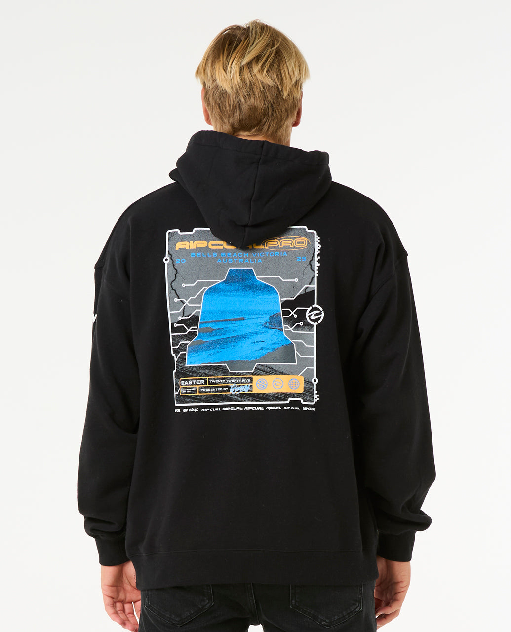 2025 Rip Curl Pro Bells Hoodie (Black)