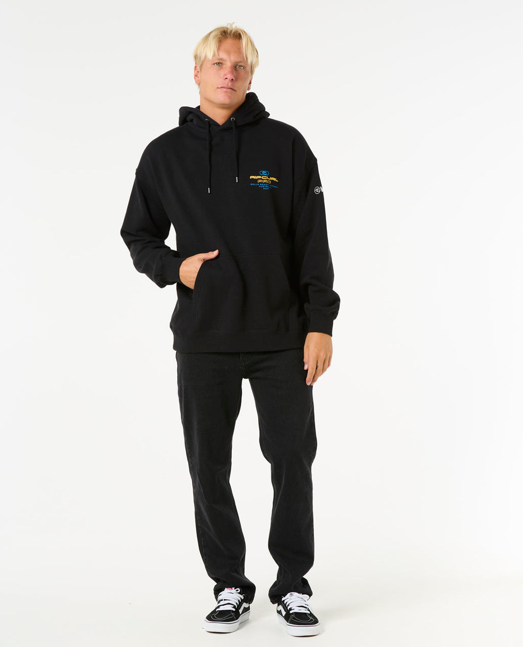 2025 Rip Curl Pro Bells Hoodie (Black)