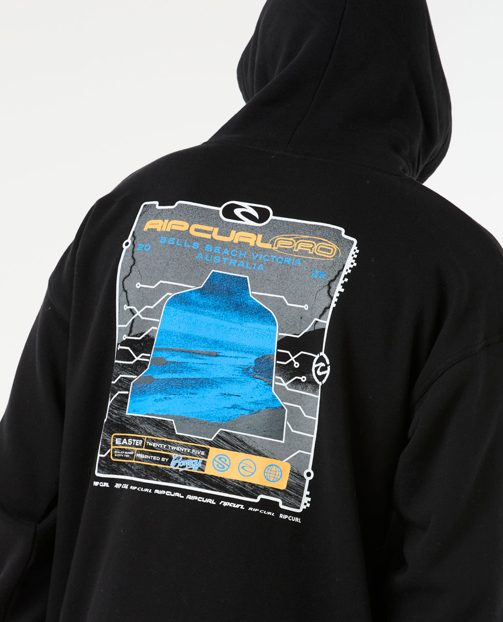2025 Rip Curl Pro Bells Hoodie (Black)