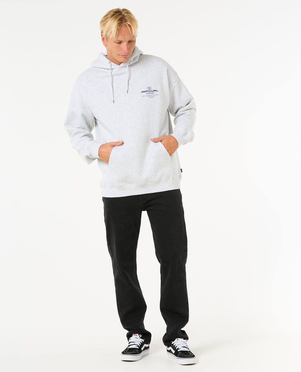 2025 Rip Curl Pro Bells Hoodie (Light Grey Heather)