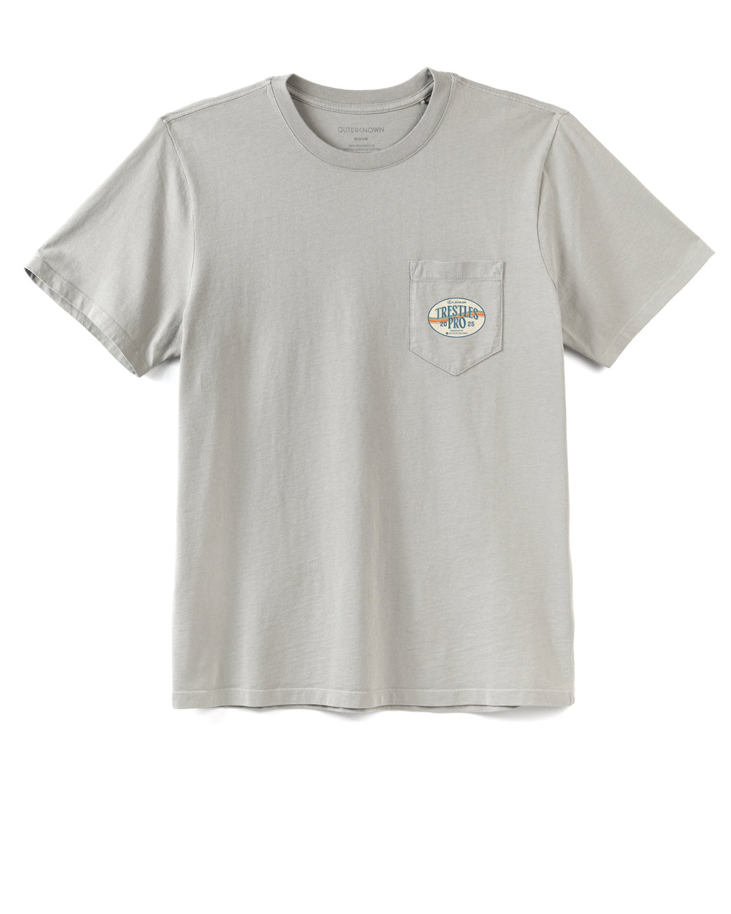 2025 Trestles Pro Pocket Tee (Grey)