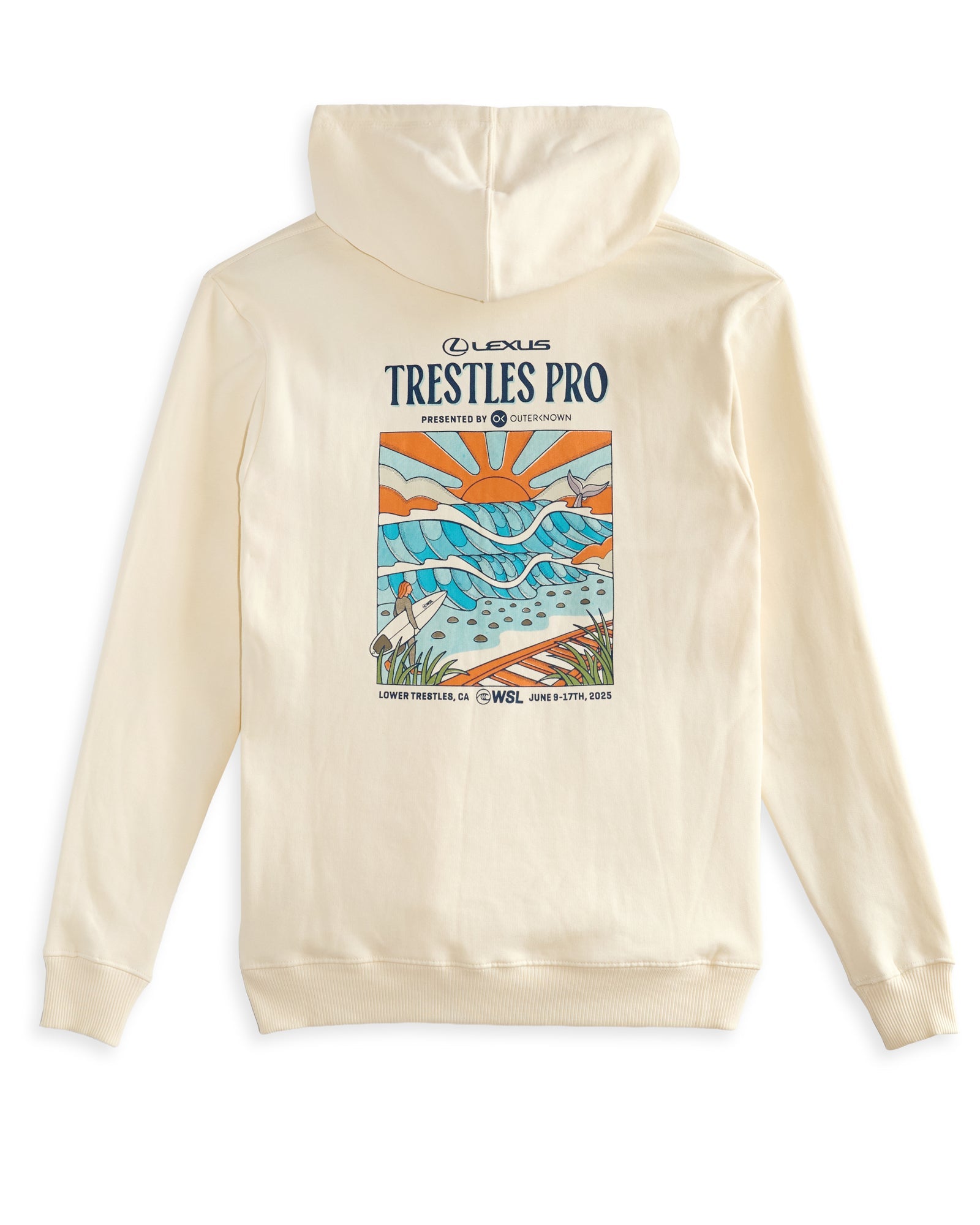 2025 Trestles Pro Hoodie (Natural)
