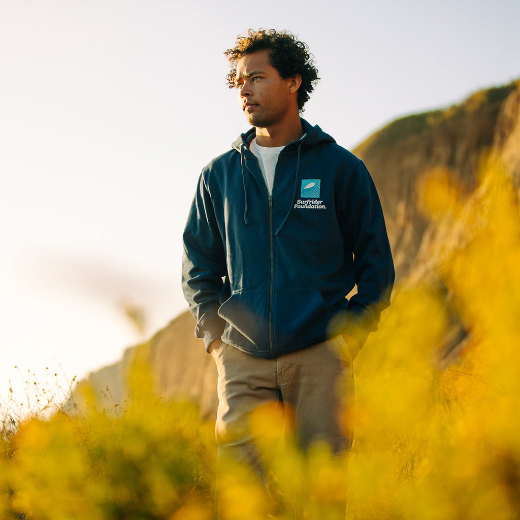 Surfrider 1984 Logo Zip Hoodie
