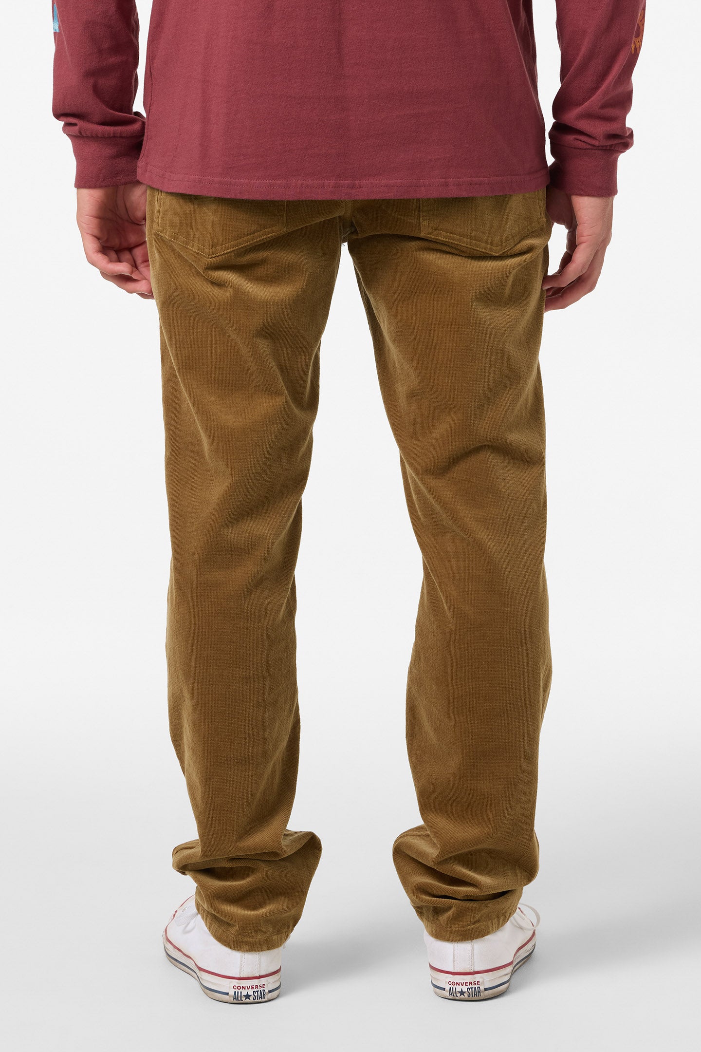 O'Neill National 5 Pocket Cord Pants-Dark Khaki