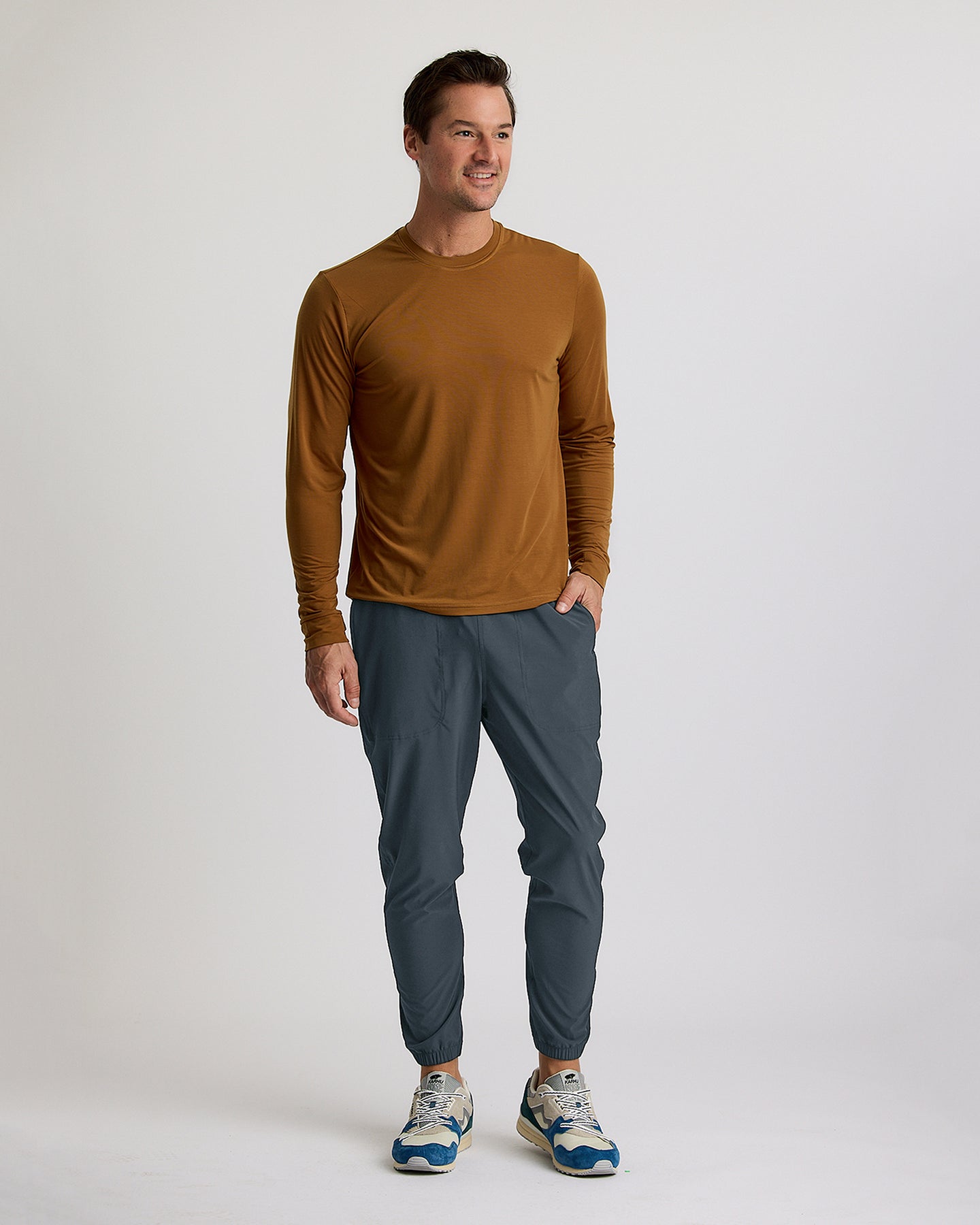 Free Fly Active Breeze Jogger Pants-Storm Cloud